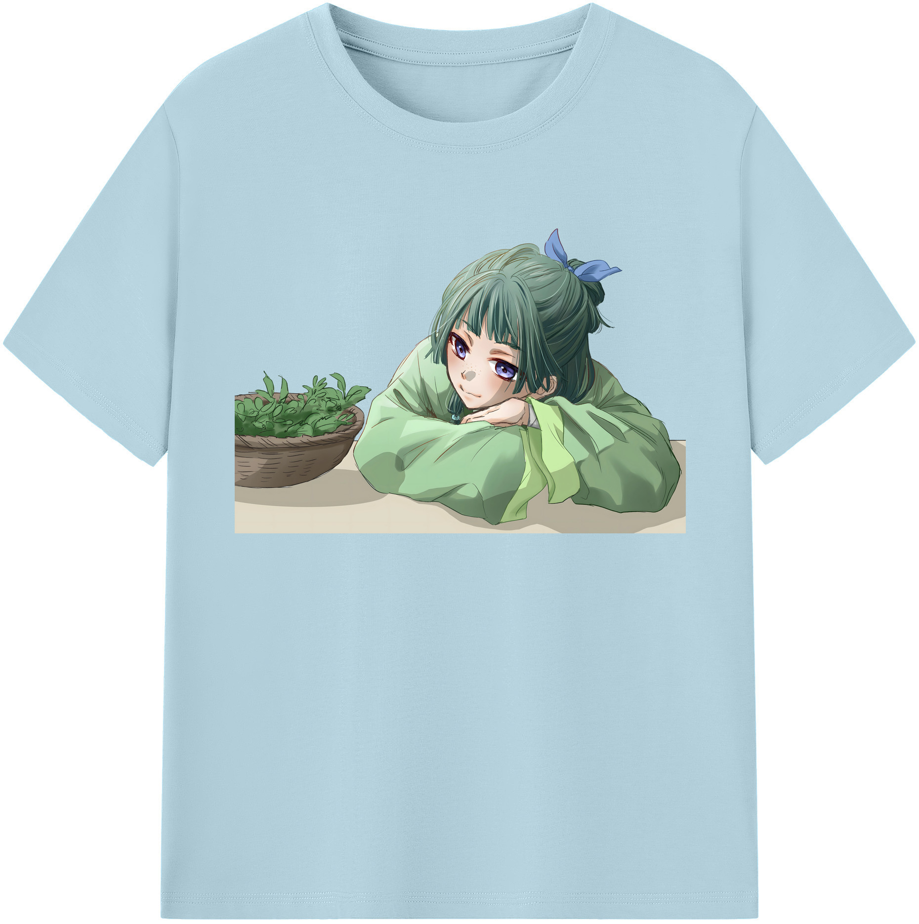 （画像用） 薬屋のひとりごと The Apothecary Diaries 綿100％半袖Tシャツ（フロントプリント）